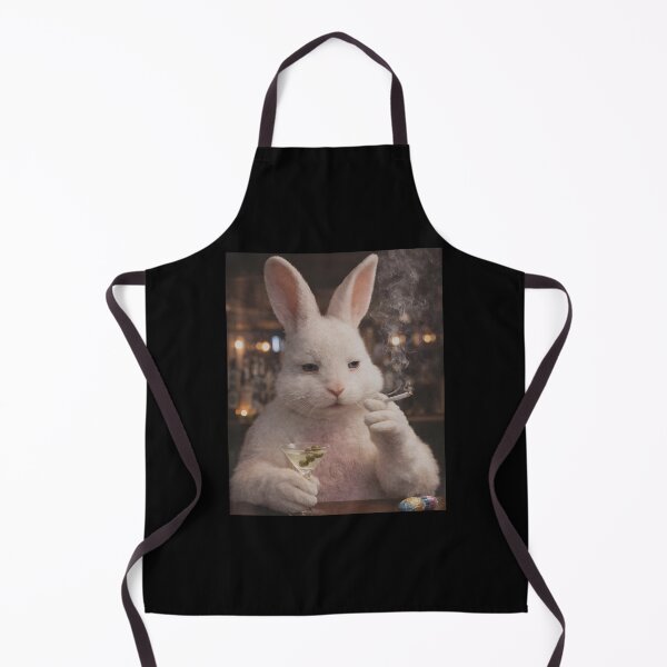Item preview, Funny Easter Bunny Smoking Carrot Cigarette Rabbit designed and sold by RDGNR.