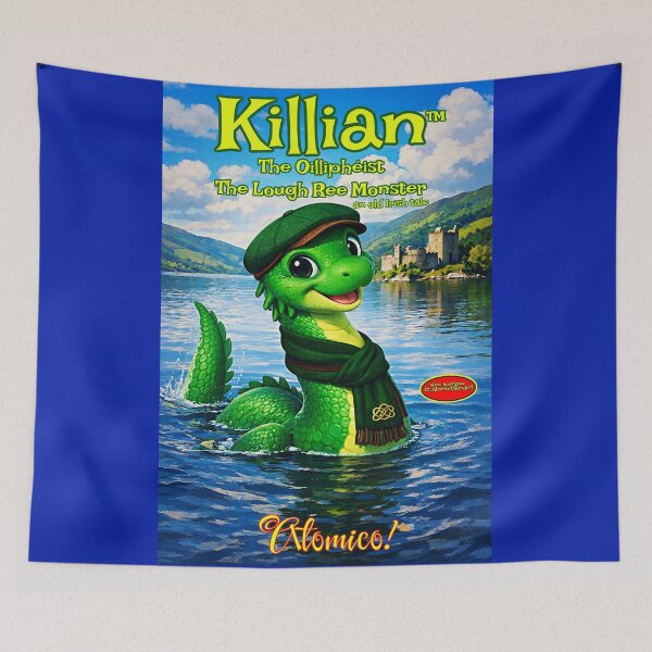 Item preview, Killian The Oilliphéist™ The Lough Ree Monster designed and sold by DrAtomicThunder.
