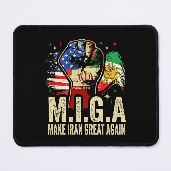 Item preview, MIGA Make Iran Great Again USA Funny designed and sold by Ortigzitoun.