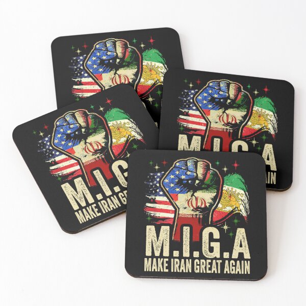 Item preview, MIGA Make Iran Great Again USA Funny designed and sold by Ortigzitoun.