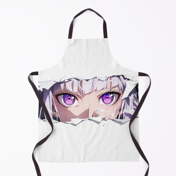 Item preview, Kyoko Kirigiri Danganronpa Eyes Peeker Torn Paper Blue Mystery designed and sold by PMartistStudio.
