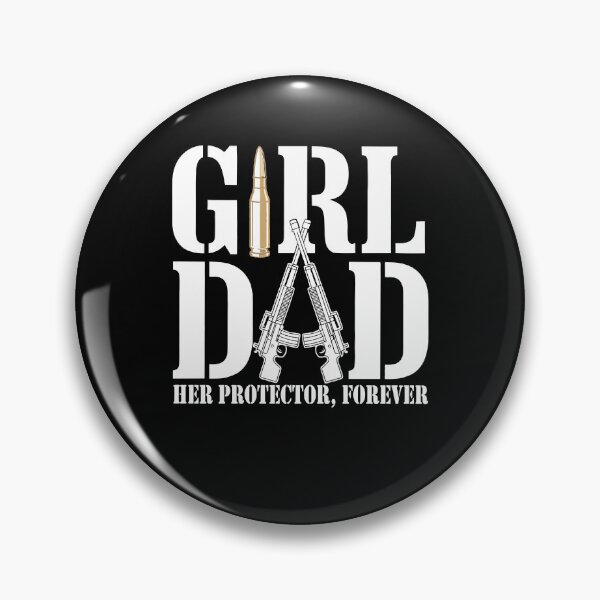 Item preview, Girl Dad Her Protector Forever Father Of Girls Father's Day designed and sold by RDGNR.