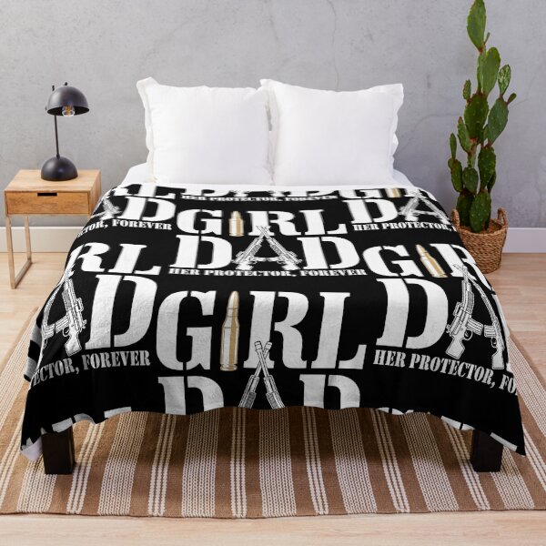 Item preview, Girl Dad Her Protector Forever Father Of Girls Father's Day designed and sold by RDGNR.