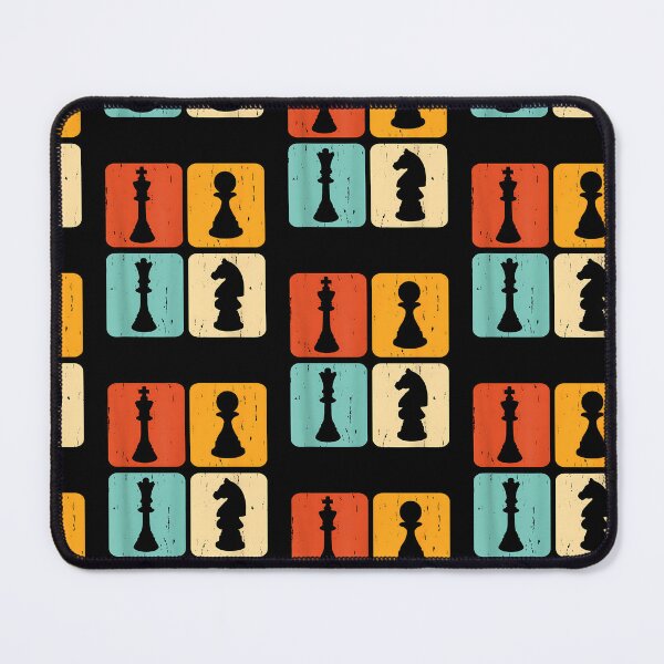 Item preview, Chess Pieces Motives Colored Retro designed and sold by Goleon12.