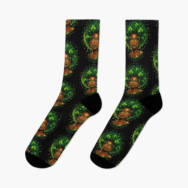 Item preview, Irish African American Female St Patricks Day Black Women designed and sold by RDGNR.