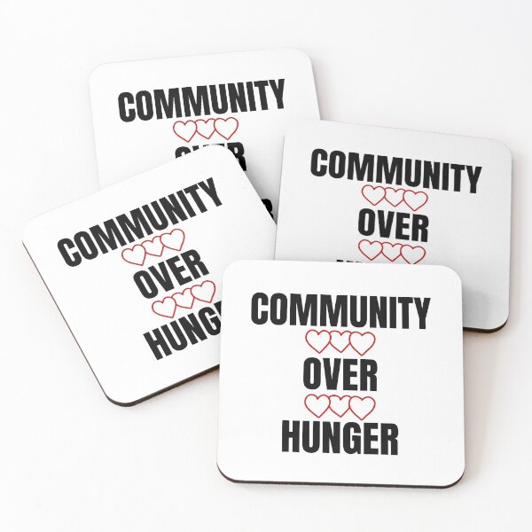 Item preview, Community Over Hunger | Fight Hunger Awareness | Food Pantry Support | Nonprofit Community Design designed and sold by HEARTempowers.