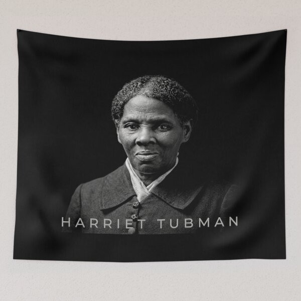Item preview, Harriet Tubman - Black History Icon & Freedom Fighter Portrait designed and sold by UrbanApparel.