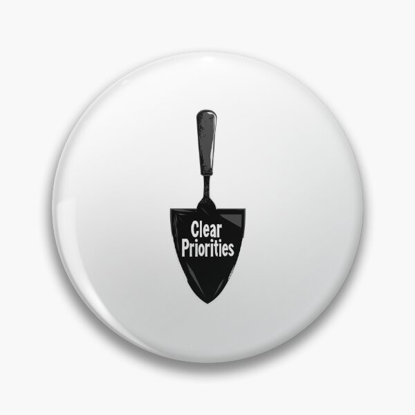 Item preview, Focused Clear Priorities Trowel For Productivity designed and sold by FWLKIT.