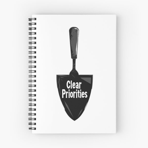 Item preview, Focused Clear Priorities Trowel For Productivity designed and sold by FWLKIT.