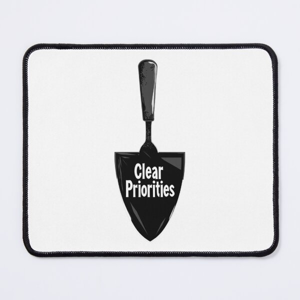 Item preview, Focused Clear Priorities Trowel For Productivity designed and sold by FWLKIT.