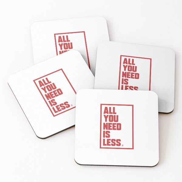 Item preview, All You Need Is Less – Minimalist Lifestyle T-Shirt designed and sold by 369.