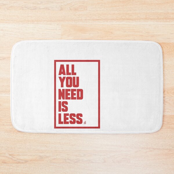 Item preview, All You Need Is Less – Minimalist Lifestyle T-Shirt designed and sold by 369.