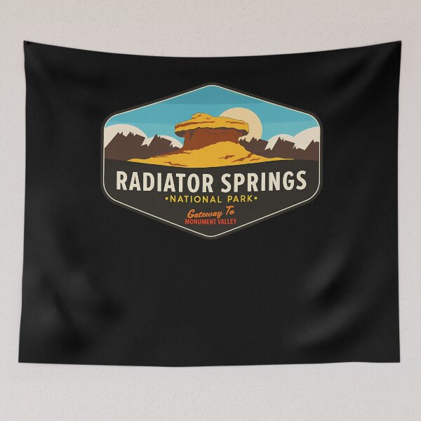 Item preview, Radiator Springs National Park Gateway To Monument Valley designed and sold by VibrantFactory.
