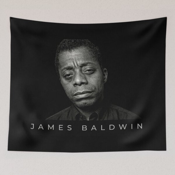 Item preview, James Baldwin - Iconic Literary Portrait & Civil Rights Visionary designed and sold by UrbanApparel.