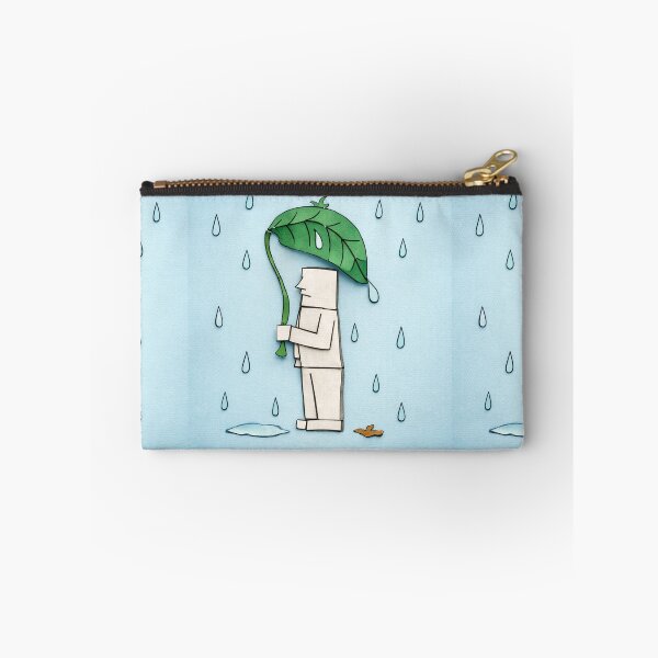 Item preview, Leaf umbrella・1 - Paper craft collage style designed and sold by D-Line-Aki.