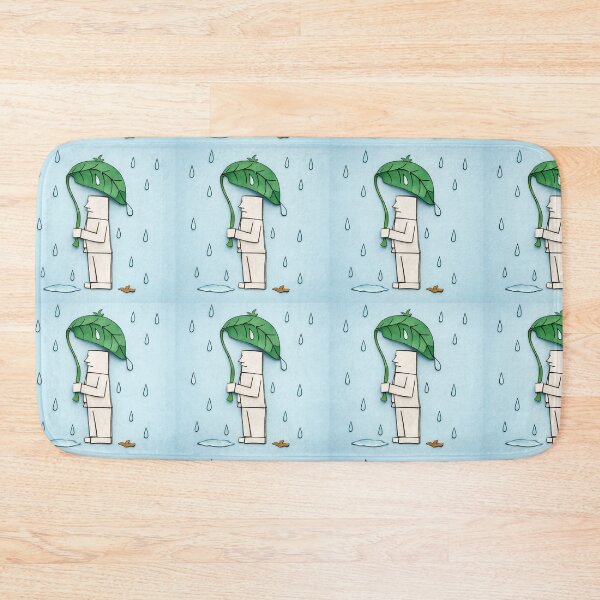 Item preview, Leaf umbrella・1 - Paper craft collage style designed and sold by D-Line-Aki.