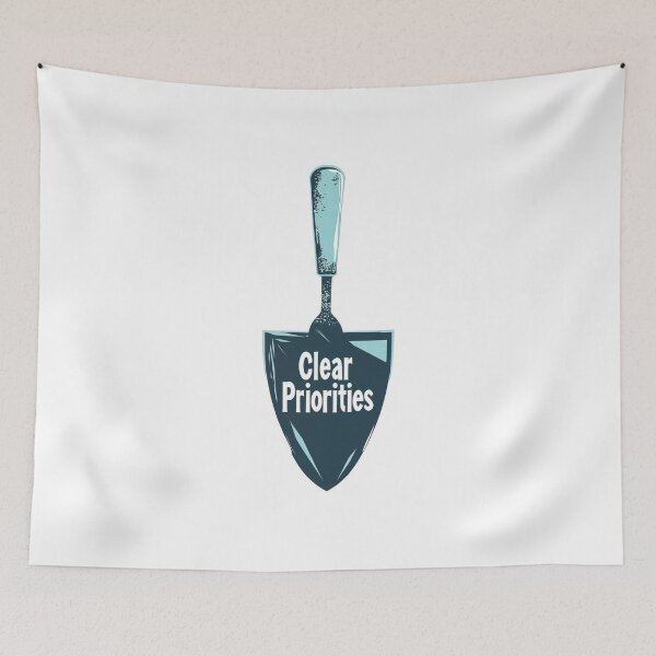 Item preview, Clear Priorities Garden Trowel For Daily Focus designed and sold by FWLKIT.