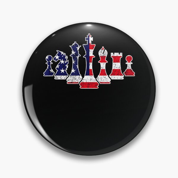 Item preview, 4th Of July Chess Graphic Patriotic USA American Flag designed and sold by Goleon12.