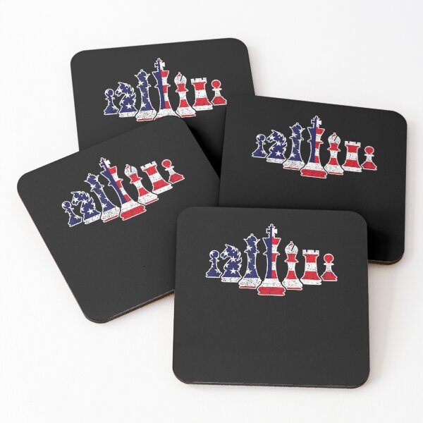 Item preview, 4th Of July Chess Graphic Patriotic USA American Flag designed and sold by Goleon12.