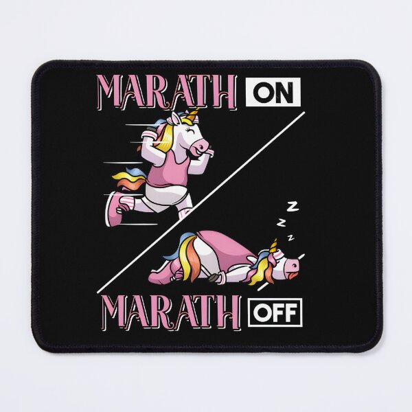 Item preview, Marathon On Marathon Off Unicorn designed and sold by AmberWild.