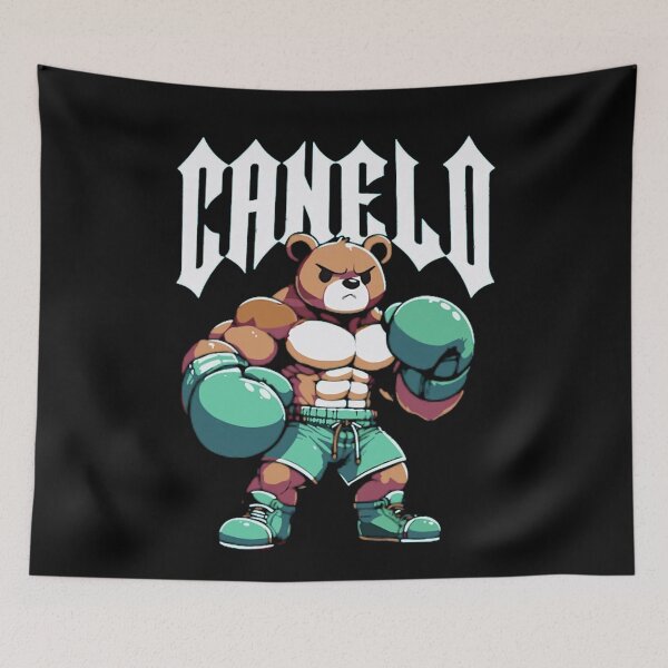 Item preview, Canelo Alvarez Teddy Bear Mexican 2024  designed and sold by DemanDFashionFactroy.