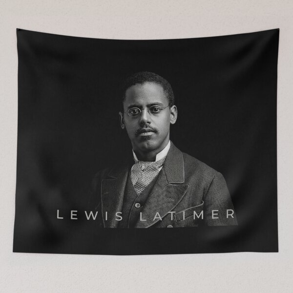 Item preview, Lewis Latimer - Pioneer Inventor & Black History STEM Icon designed and sold by UrbanApparel.