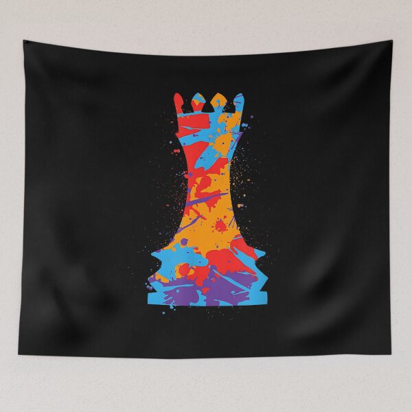 Item preview, Chess Piece Colorful Board Game Kids Chess Player designed and sold by Goleon12.