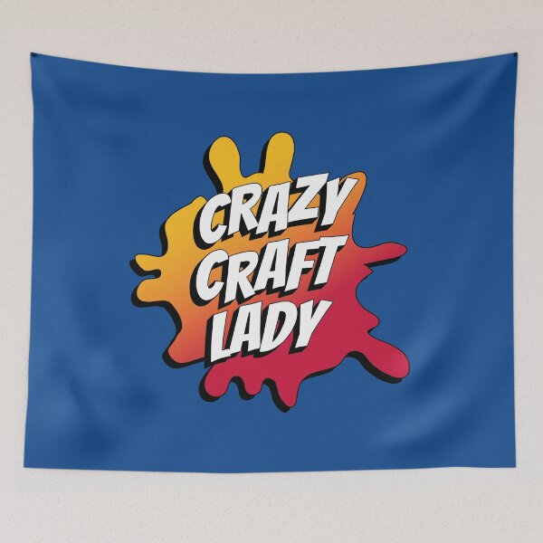 Item preview, Crazy Craft Lady (v1) designed and sold by BlueRockDesigns.
