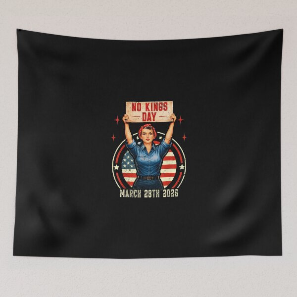 Item preview, No Kings In America No Kings Day designed and sold by Imalyanmani.