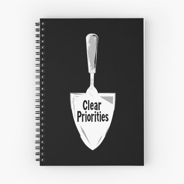 Item preview, Clean Clear Priorities Trowel For Organized Work designed and sold by FWLKIT.
