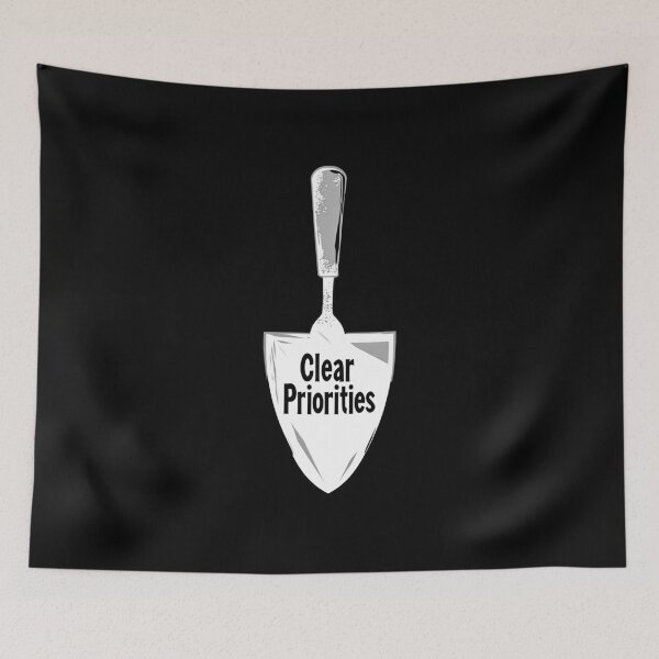 Item preview, Clean Clear Priorities Trowel For Organized Work designed and sold by FWLKIT.