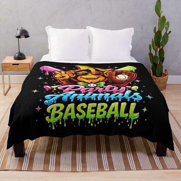 Item preview, Party Animals Baseball Funny Monkey Team Spirit Graphic Design designed and sold by Ortigzitoun.