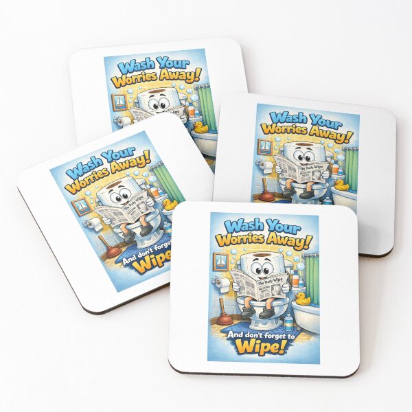 Item preview, Don't forget to wipe! designed and sold by Swamps Custom Prints.