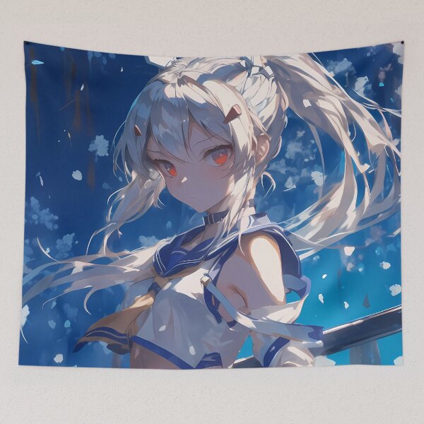 Item preview, Ayanami Azur Lane Winter Night Snowfall Focus designed and sold by Tokyonomad.