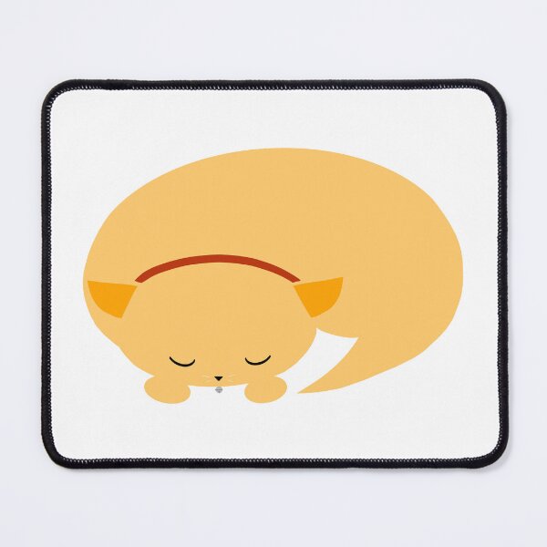 Item preview, orange sleepy cat designed and sold by noasobi.