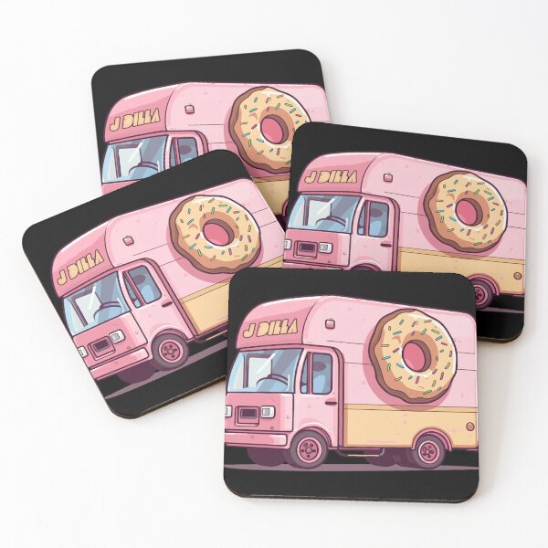 Item preview, J Dilla Donuts Van T-Shirt designed and sold by sarahbennetth.