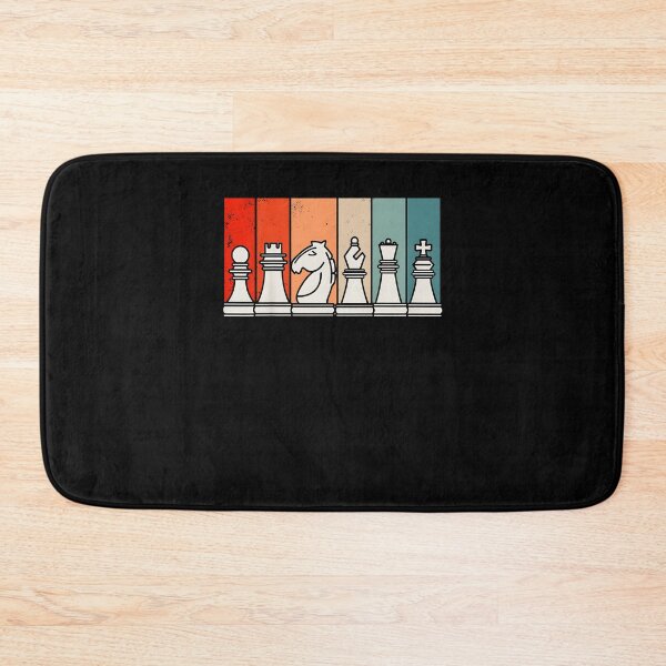 Item preview, Retro Chess Pieces Chess Player Game designed and sold by Goleon12.