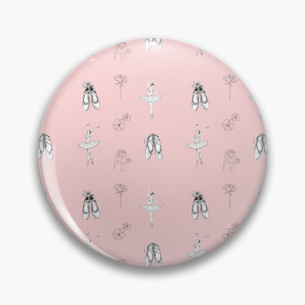 Item preview, Pink Ballet Seamless Pattern designed and sold by Whistle-and-Co.