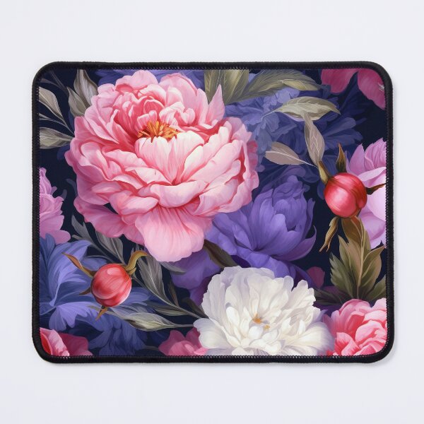Item preview, Pretty Peony and Roses designed and sold by WatercolorLane.