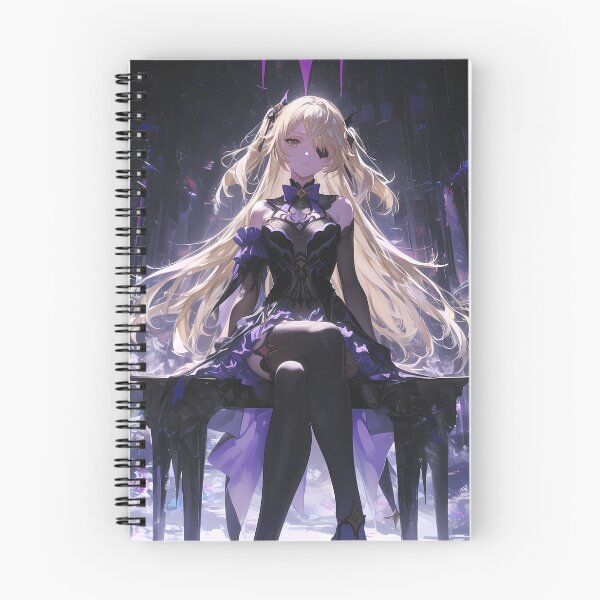 Item preview, Fischl Genshin Impact Midnight Gothic Princess In Purple Stormlight designed and sold by Tokyonomad.