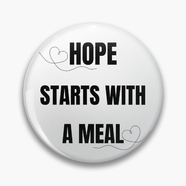 Item preview, Hope Starts With a Meal | Fight Hunger Awareness | Food Pantry Support | Community Kindness designed and sold by HEARTempowers.