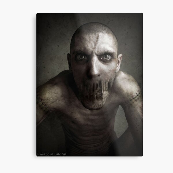Muted Metal Print