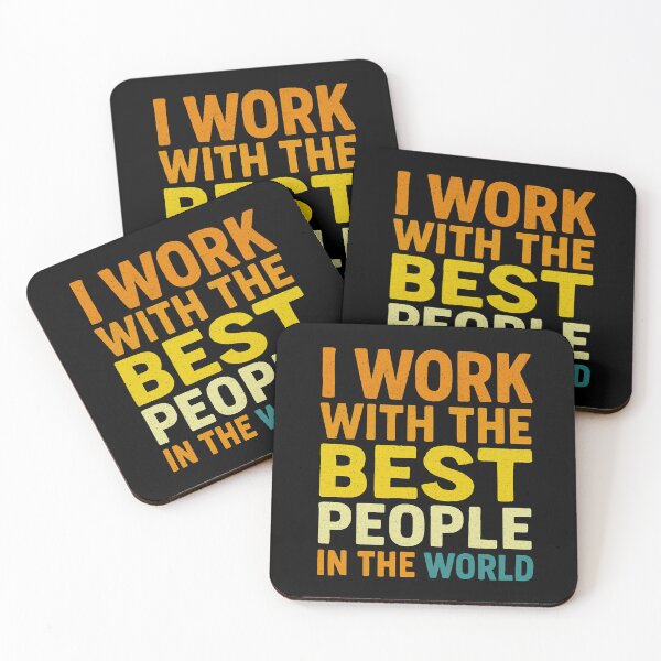 Item preview, I Work With the Best People in the World designed and sold by Valascanza.