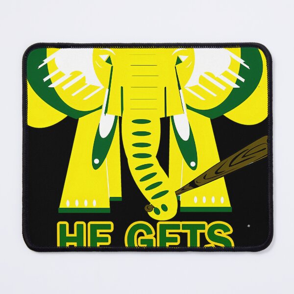 Item preview, He Gets On Base Elephant designed and sold by thxcopped.