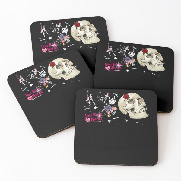 Item preview, You Rock My World Skeleton Band  designed and sold by Tina1Creates.