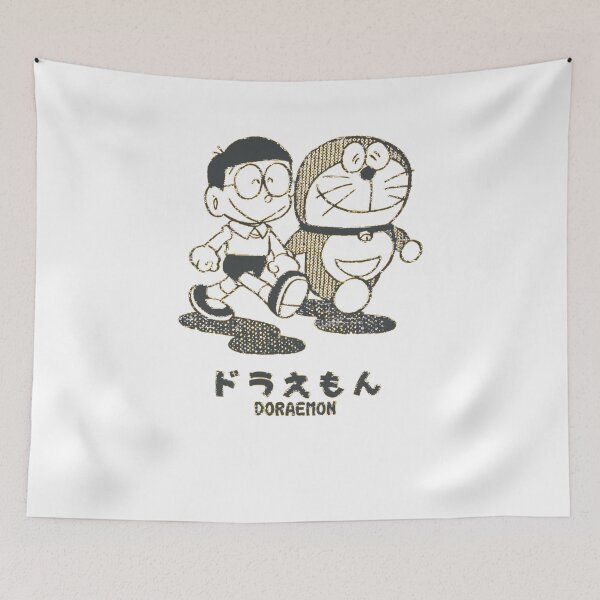 Item preview, Doraemon - Vintage Illustration, Manga 1969  designed and sold by marson18.