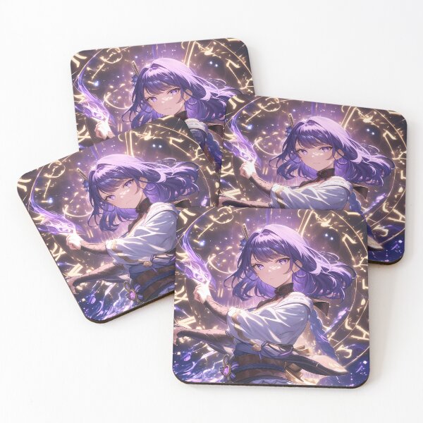 Item preview, Raiden Shogun Genshin Impact Electro Archon Purple Lightning Sigil designed and sold by Tokyonomad.