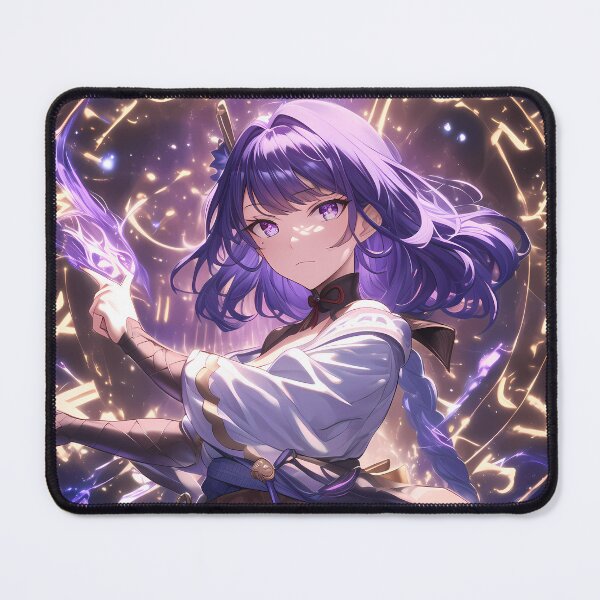 Item preview, Raiden Shogun Genshin Impact Electro Archon Purple Lightning Sigil designed and sold by Tokyonomad.