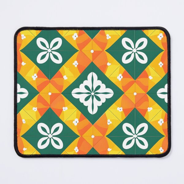 Artikelvorschau, Kissen mit lebhaftem Blumenmuster entworfen und verkauft von FestivityFinds.