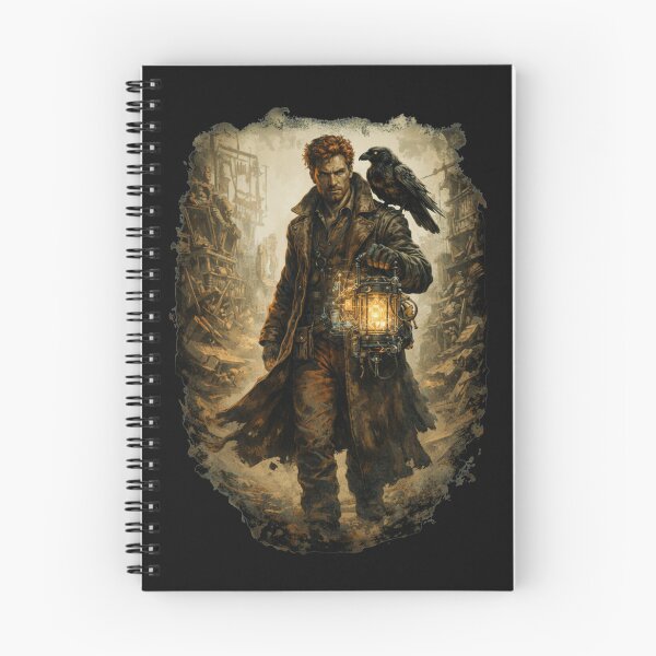 Item preview, Wanderer V — The Archivist & The Raven designed and sold by EmberWynne.